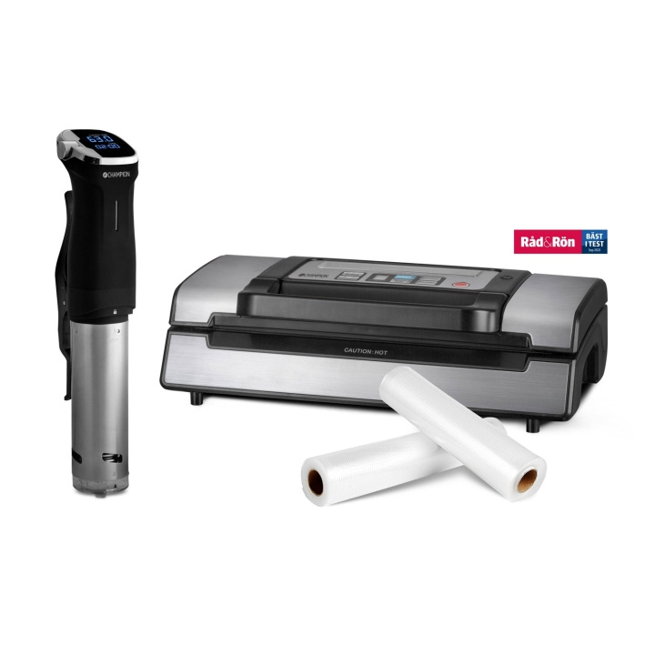 Champion Paket Sous Vide & Vakuumförpac ryhmässä KOTI, TALOUS JA PUUTARHA / Kodinkoneet / Sous Vide @ TP E-commerce Nordic AB (A18504)