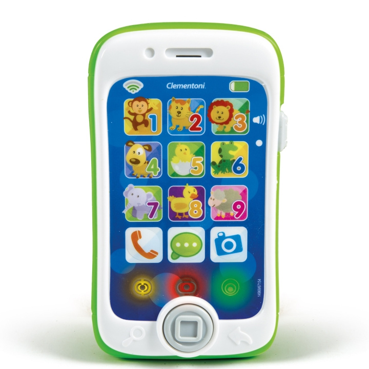 Clementoni Baby Smartphone ryhmässä LELUT, TUOTTEET LAPSILLE JA VAUVOILLE / Lelut vauvoille (0-3v) / Toiminnalliset lelut @ TP E-commerce Nordic AB (A18525)