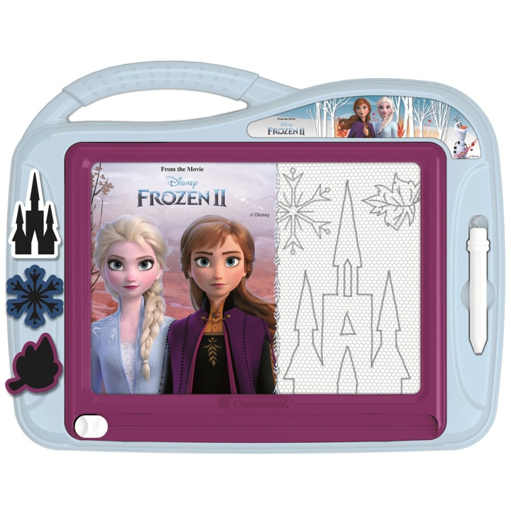 Clementoni Magnetic Board Frozen 2 ryhmässä LELUT, TUOTTEET LAPSILLE JA VAUVOILLE / Leikkikalut, Askartelu &Pelit / Piirrä ja laske @ TP E-commerce Nordic AB (A18539)