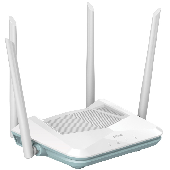 D-Link Eagle Pro AI AX1500 WiFi 6 Sma ryhmässä TIETOKOONET & TARVIKKEET / Verkko / Reititin @ TP E-commerce Nordic AB (A18629)