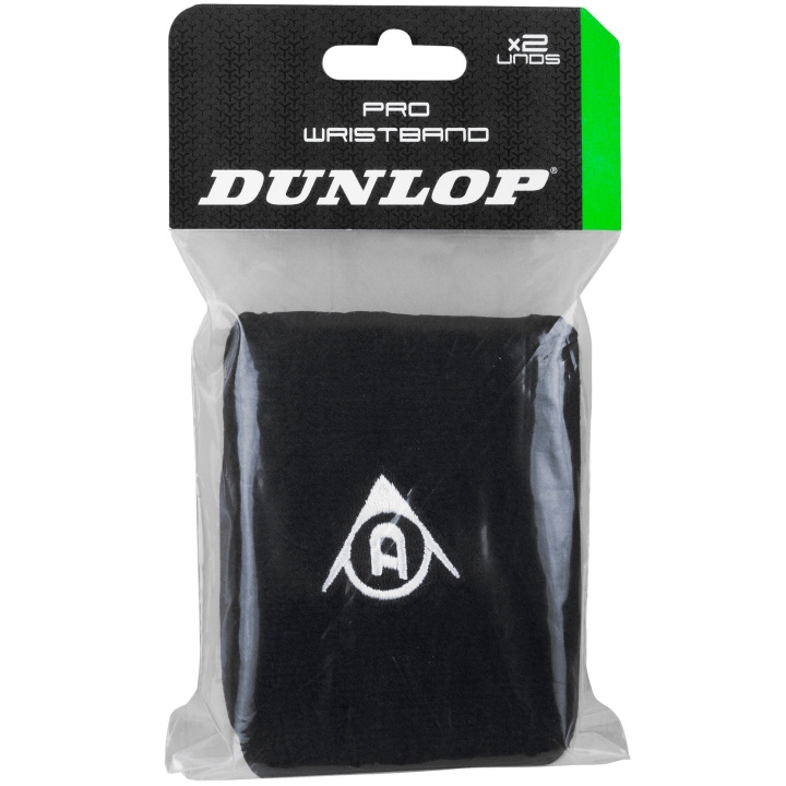 Dunlop Vristarmband PDL Pro Svart 2-P ryhmässä URHEILU, VAPAA-AIKA JA HARRASTUS / Urheiluvälineet / Padel-välineet @ TP E-commerce Nordic AB (A18656)