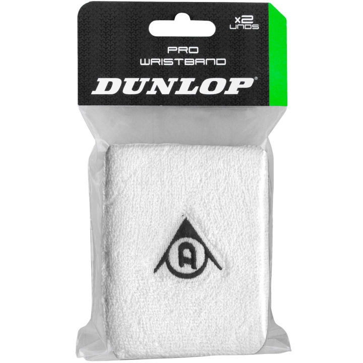 Dunlop Vristarmband PDL Pro Vit 2-Pac ryhmässä URHEILU, VAPAA-AIKA JA HARRASTUS / Urheiluvälineet / Padel-välineet @ TP E-commerce Nordic AB (A18657)