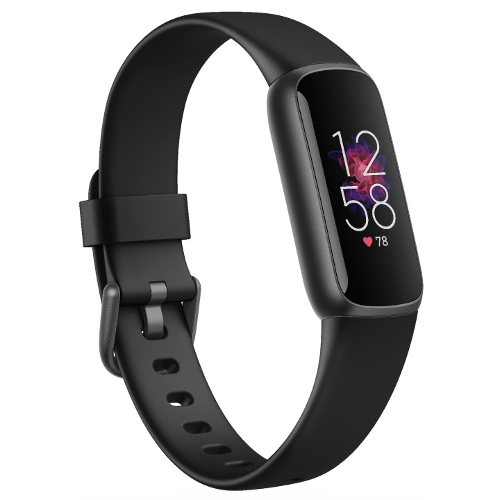 Fitbit Luxe, Black/Graphite ryhmässä URHEILU, VAPAA-AIKA JA HARRASTUS / Urheilu- ja sykekellot / Urheilukello @ TP E-commerce Nordic AB (A18718)