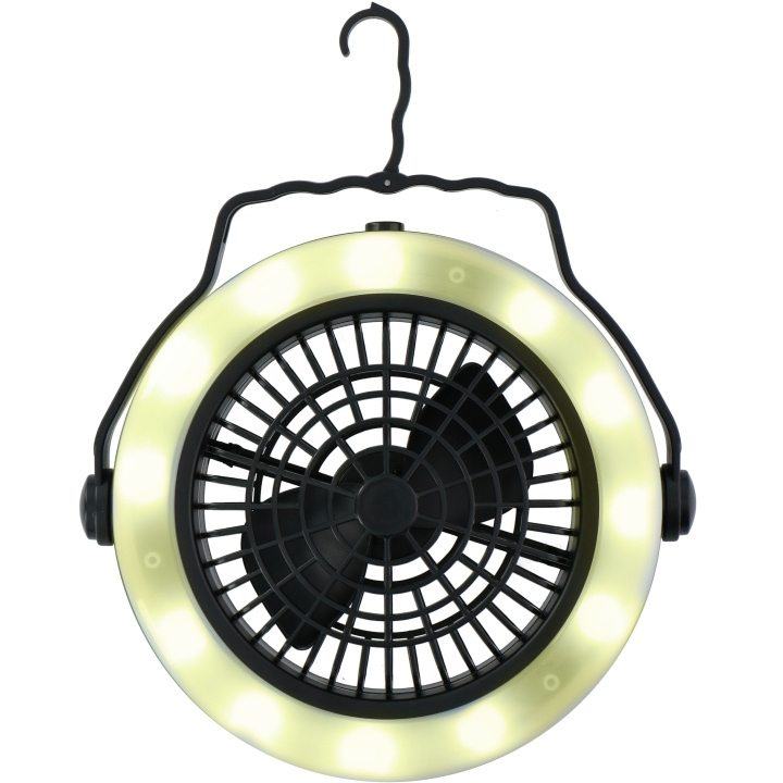 Grundig Campinglampa med Fläkt ryhmässä URHEILU, VAPAA-AIKA JA HARRASTUS / Ulkoilu / Retkeilylamput @ TP E-commerce Nordic AB (A18746)