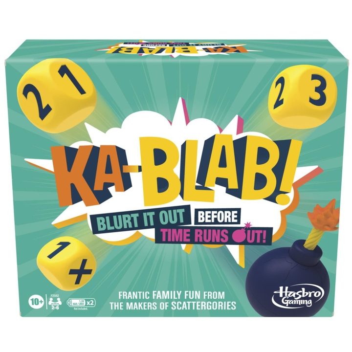 Hasbro Ka-Blab! (SE/FI) ryhmässä LELUT, TUOTTEET LAPSILLE JA VAUVOILLE / Peli / Lautapelit @ TP E-commerce Nordic AB (A18782)