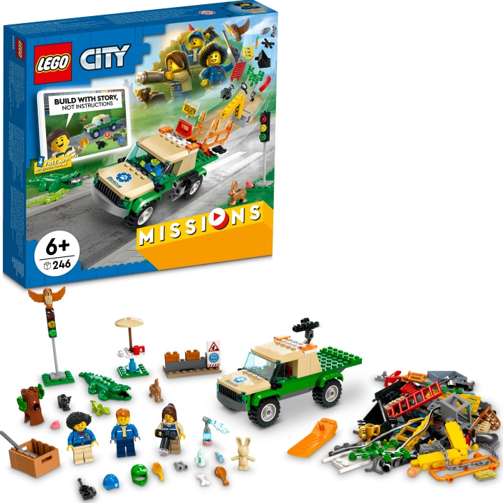 LEGO City - Räddningsuppdrag m. Vil ryhmässä LELUT, TUOTTEET LAPSILLE JA VAUVOILLE / Leikkikalut, Askartelu &Pelit / Rakennuslelut / Lego @ TP E-commerce Nordic AB (A18922)