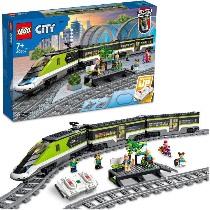 LEGO City Trains - Snabbtåg 60337 ryhmässä LELUT, TUOTTEET LAPSILLE JA VAUVOILLE / Leikkikalut, Askartelu &Pelit / Rakennuslelut / Lego @ TP E-commerce Nordic AB (A18929)