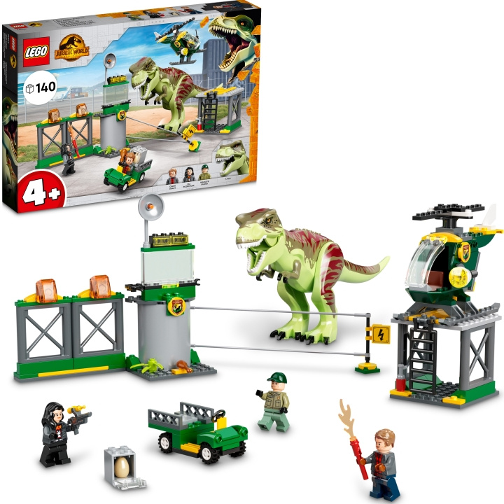 LEGO Jurassic World - T-Rex Dinosau ryhmässä LELUT, TUOTTEET LAPSILLE JA VAUVOILLE / Leikkikalut, Askartelu &Pelit / Rakennuslelut / Lego @ TP E-commerce Nordic AB (A18982)