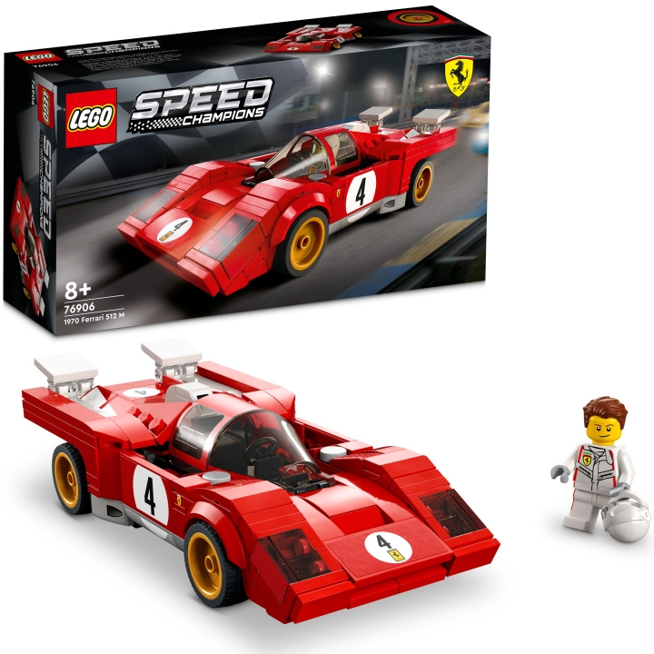 LEGO Speed Champions - 1970 Ferrari ryhmässä LELUT, TUOTTEET LAPSILLE JA VAUVOILLE / Leikkikalut, Askartelu &Pelit / Rakennuslelut / Lego @ TP E-commerce Nordic AB (A19009)
