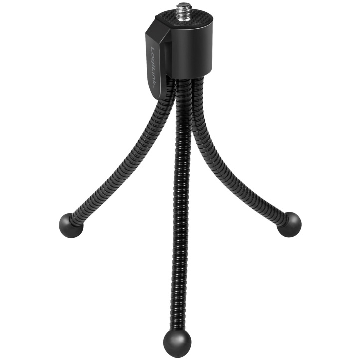 LogiLink Portabel tripod, mini. Flexibl ryhmässä KODINELEKTRONIIKKA / Valokuvat & Videot / Valokuvauslaitteet / Kolmijalka @ TP E-commerce Nordic AB (A19052)