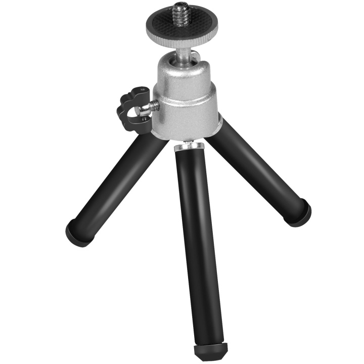 LogiLink Portabel tripod, mini. Höjdjus ryhmässä KODINELEKTRONIIKKA / Valokuvat & Videot / Valokuvauslaitteet / Kolmijalka @ TP E-commerce Nordic AB (A19053)