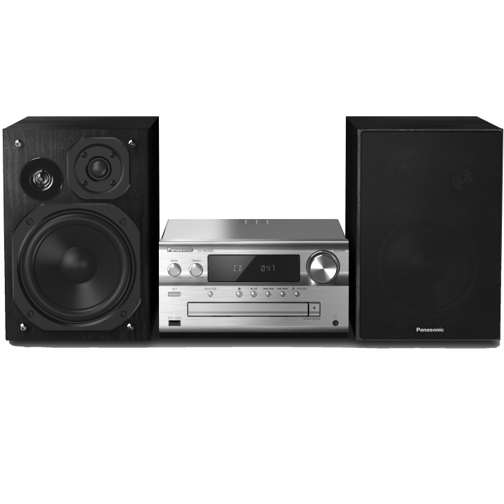 Panasonic Komplett mikrosystem med högup ryhmässä KODINELEKTRONIIKKA / Ääni & Kuva / Kotiteatteri, HiFi ja kannettavat / Compact Stereo & Levysoitin @ TP E-commerce Nordic AB (A19181)