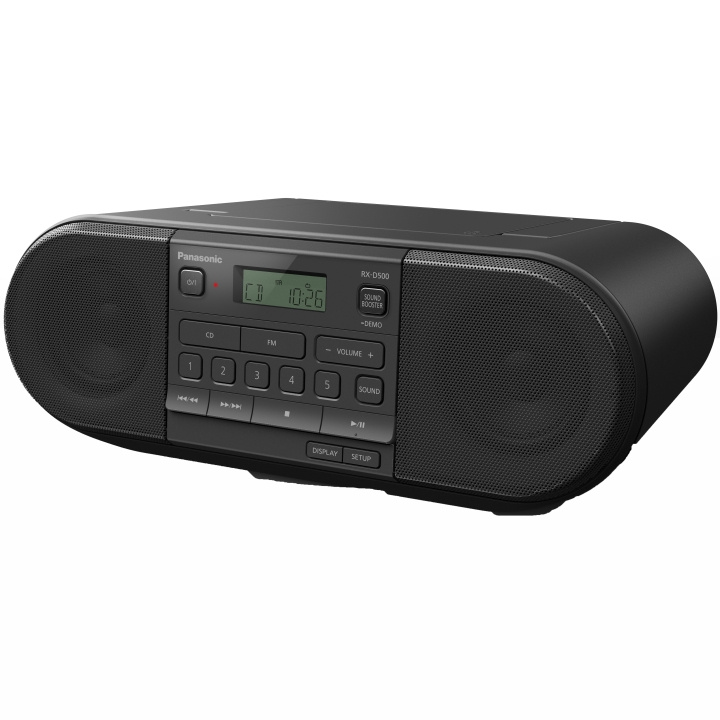 Panasonic Kraftfull bärbar radio med CD ryhmässä KODINELEKTRONIIKKA / Ääni & Kuva / Kotiteatteri, HiFi ja kannettavat / Kannettavat musiikkisoittimet / CD-sottimet @ TP E-commerce Nordic AB (A19182)