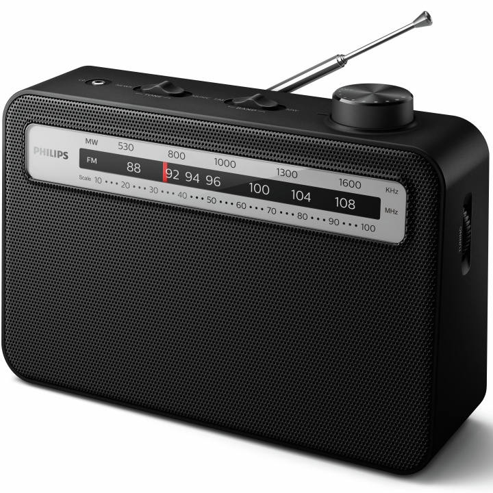 Philips Bärbar Radio Klassisk analog F ryhmässä KODINELEKTRONIIKKA / Ääni & Kuva / Kotiteatteri, HiFi ja kannettavat / Radio & Herätyskellot / Radio @ TP E-commerce Nordic AB (A19206)