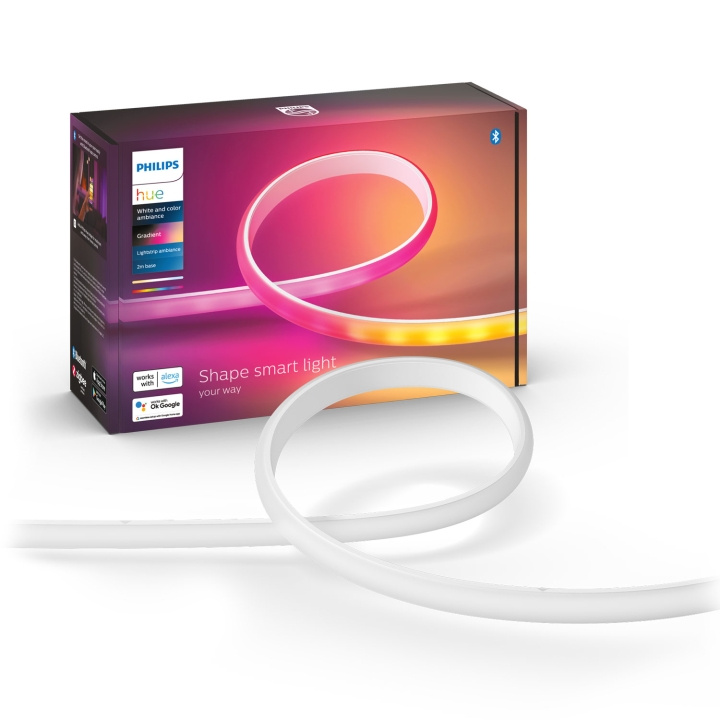 Philips Hue Gradient Lightstrip White/ ryhmässä KOTI, TALOUS JA PUUTARHA / Älykodit / Älykäs valaistus @ TP E-commerce Nordic AB (A19241)