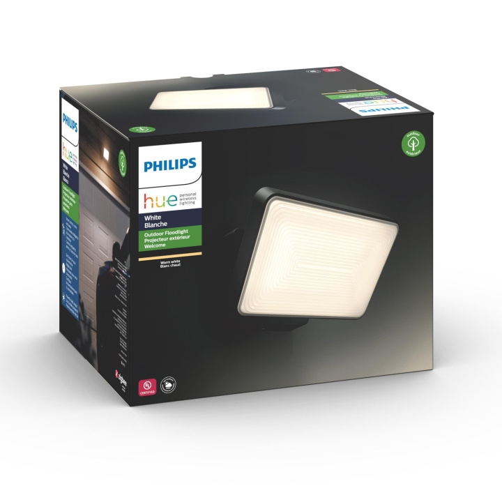 Philips Hue Welcome Strålkastare White ryhmässä KOTI, TALOUS JA PUUTARHA / Älykodit / Älykäs valaistus @ TP E-commerce Nordic AB (A19261)