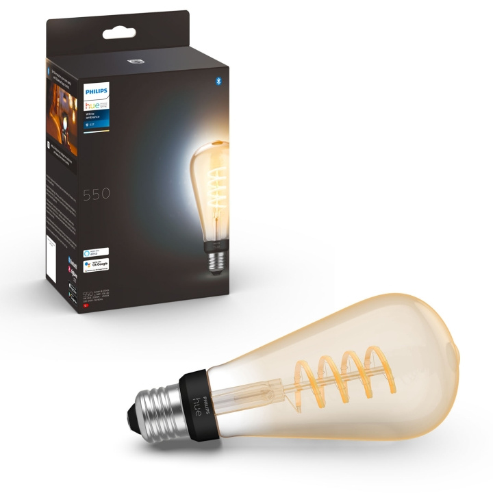 Philips Hue White Ambiance Filament E2 ryhmässä KOTI, TALOUS JA PUUTARHA / Älykodit / Älykäs valaistus @ TP E-commerce Nordic AB (A19274)