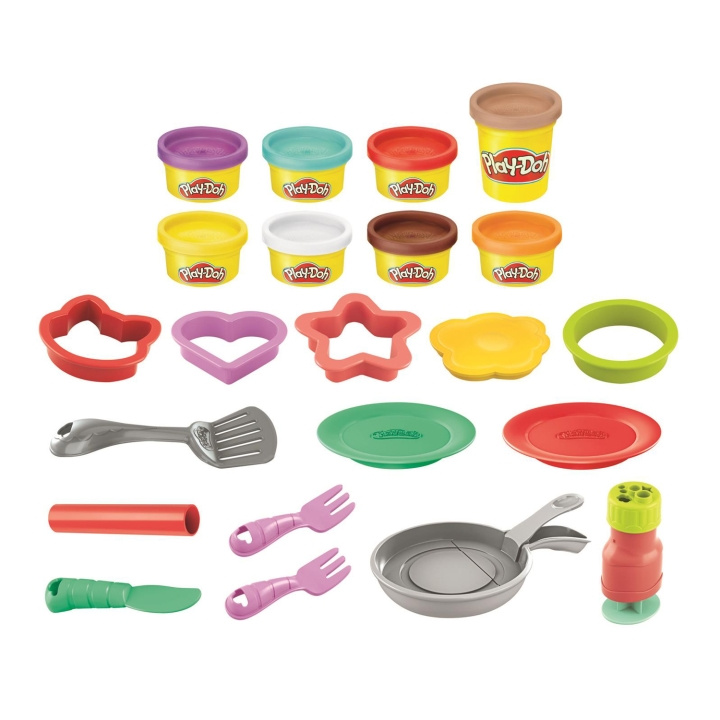 Play Doh Kitchen Creations Flip \'n Panc ryhmässä LELUT, TUOTTEET LAPSILLE JA VAUVOILLE / Leikkikalut, Askartelu &Pelit / Pelaa savea, leikkiä hiekkaa ja tarvikkeita @ TP E-commerce Nordic AB (A19334)