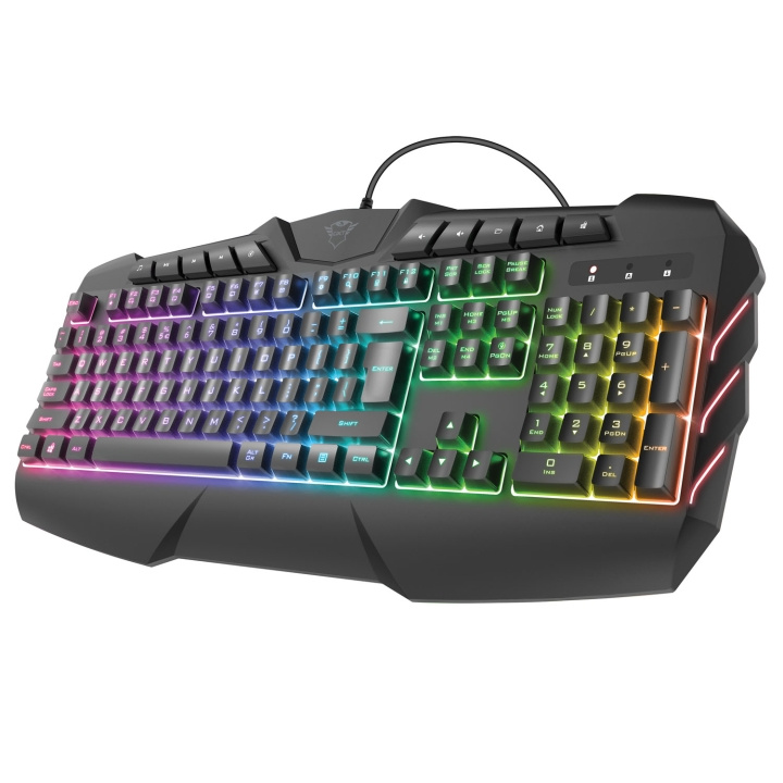 Trust GXT 853 Odyss Semi-mechanical ryhmässä TIETOKOONET & TARVIKKEET / GAMING / Näppäimistöt @ TP E-commerce Nordic AB (A19555)