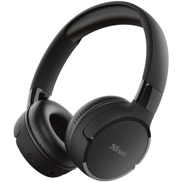 Trust Zena Trådlösa Bluetooth-hörlur ryhmässä KODINELEKTRONIIKKA / Ääni & Kuva / Kuulokkeet & Tarvikkeet / Kuulokkeet @ TP E-commerce Nordic AB (A19560)
