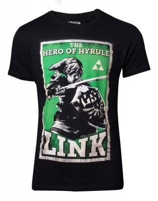Legenden om Zelda - Propaganda T-Shirt, XL ryhmässä KODINELEKTRONIIKKA / Pelikonsolit & Tarvikkeet / Muut pelit @ TP E-commerce Nordic AB (A19747)