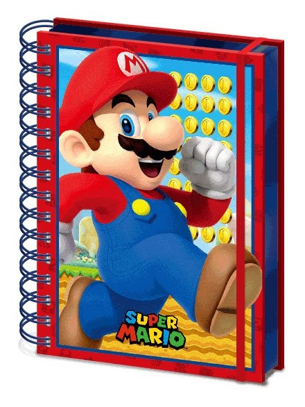 Super Mario - Anteckningsbok Med 3D Motiv ryhmässä KODINELEKTRONIIKKA / Pelikonsolit & Tarvikkeet / Muut pelit @ TP E-commerce Nordic AB (A19829)