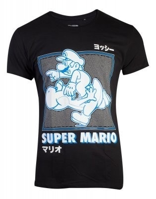 Super Mario & Yoshi - T-paita ryhmässä KODINELEKTRONIIKKA / Pelikonsolit & Tarvikkeet / Muut pelit @ TP E-commerce Nordic AB (A19845)