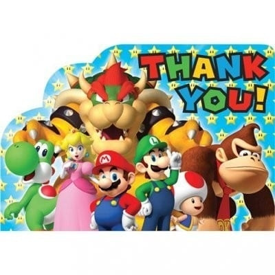 Tackkort Super Mario ryhmässä KODINELEKTRONIIKKA / Pelikonsolit & Tarvikkeet / Muut pelit @ TP E-commerce Nordic AB (A19858)