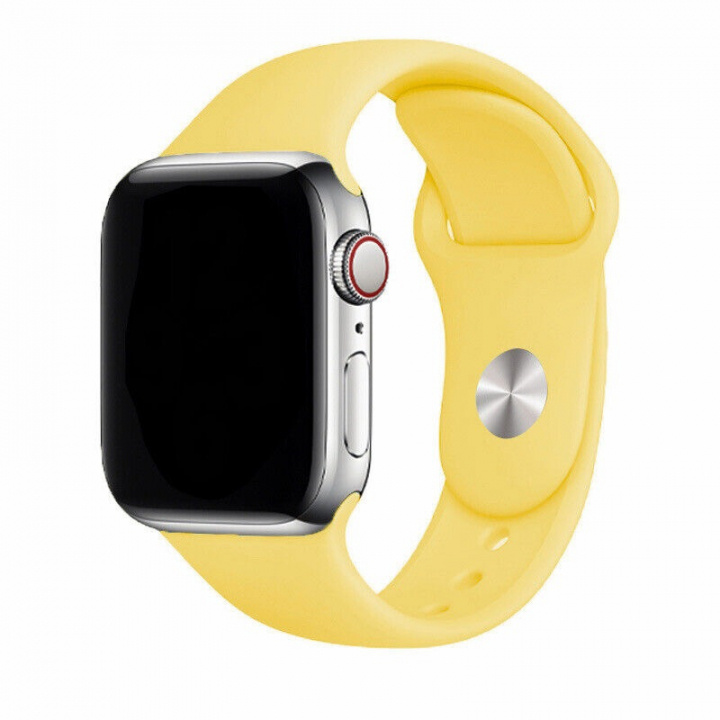 Silikonarmband till Apple Watch 40mm ryhmässä ÄLYPUHELIMET JA TABLETIT / Urheilu, koti ja vapaa-aika / Apple Watch & tarvikkeet / Tarvikkeet @ TP E-commerce Nordic AB (A20229)
