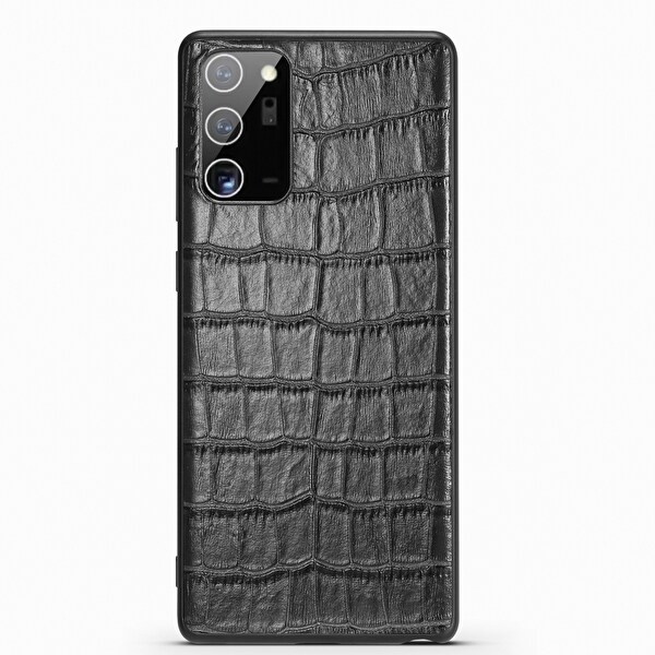 Kotelo naudannahkaa Samsung Note 20 Ultra -puhelimeen ryhmässä ÄLYPUHELIMET JA TABLETIT / Puhelimen suojakotelo / Samsung @ TP E-commerce Nordic AB (A20477)