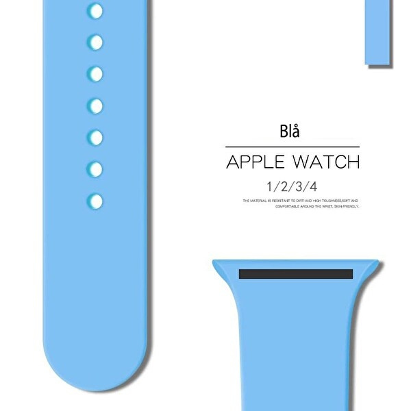 Silikonarmband till Apple Watch 40mm ryhmässä ÄLYPUHELIMET JA TABLETIT / Urheilu, koti ja vapaa-aika / Apple Watch & tarvikkeet / Tarvikkeet @ TP E-commerce Nordic AB (A20542)