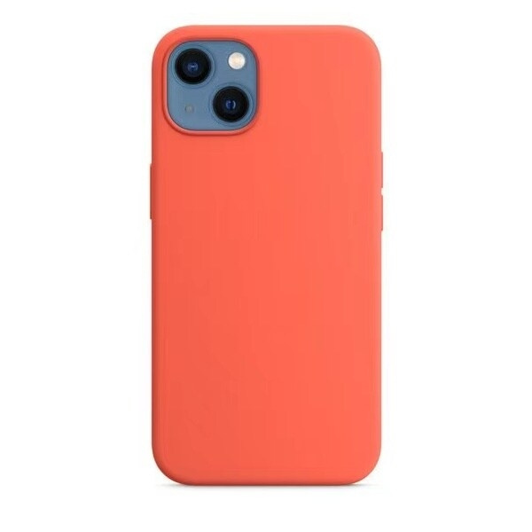 Silikonskal till iPhone 14 Pro, Orange ryhmässä ÄLYPUHELIMET JA TABLETIT / Puhelimen suojakotelo / Apple / iPhone 14 @ TP E-commerce Nordic AB (A20560)