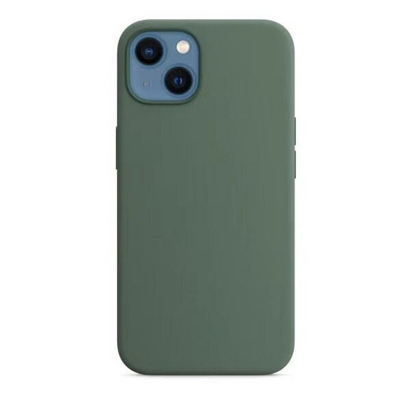 Silikonikotelo iPhone 14 Pro Maxille, vihreä ryhmässä ÄLYPUHELIMET JA TABLETIT / Puhelimen suojakotelo / Apple / iPhone 14 @ TP E-commerce Nordic AB (A20629)