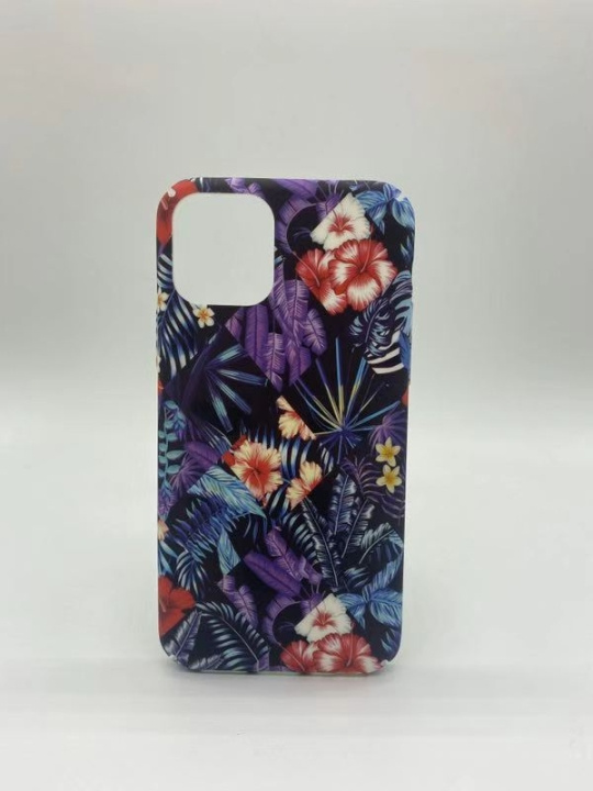 Marmorikotelo, jossa on kukkamosaiikki iPhone 11 Pro Maxille ryhmässä ÄLYPUHELIMET JA TABLETIT / Puhelimen suojakotelo / Apple / iPhone 11 Pro Max @ TP E-commerce Nordic AB (A20648)