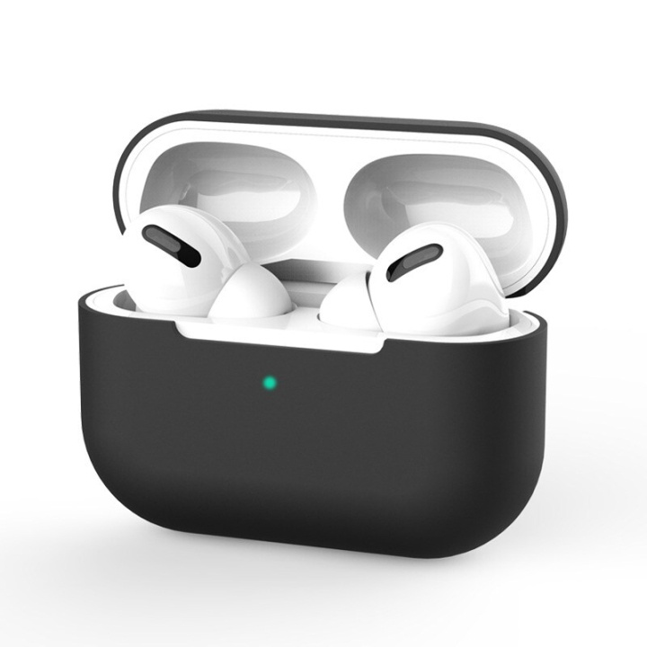 Silikoninen suojakotelo Apple Airpods Pro:lle ryhmässä KODINELEKTRONIIKKA / Ääni & Kuva / Kuulokkeet & Tarvikkeet / Tarvikkeet @ TP E-commerce Nordic AB (A20654)