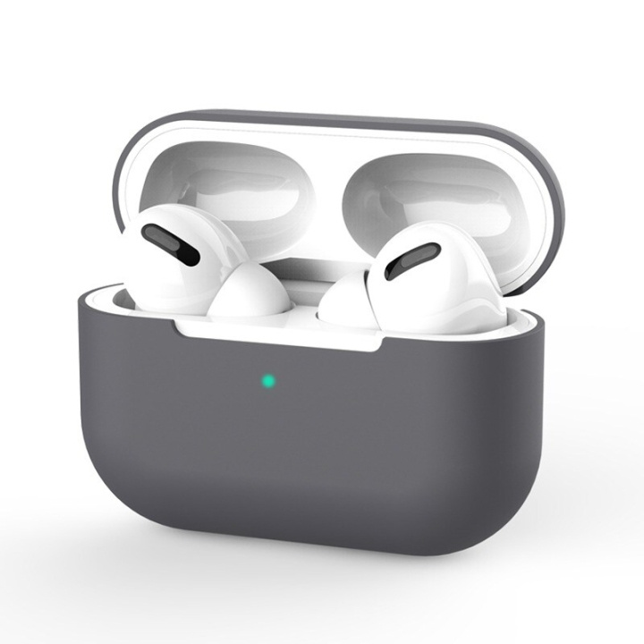 Skyddsfodral i silikon till Apple Airpods Pro ryhmässä KODINELEKTRONIIKKA / Ääni & Kuva / Kuulokkeet & Tarvikkeet / Tarvikkeet @ TP E-commerce Nordic AB (A20656)