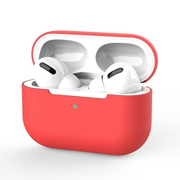 Silikoninen suojakotelo Apple Airpods Pro:lle ryhmässä KODINELEKTRONIIKKA / Ääni & Kuva / Kuulokkeet & Tarvikkeet / Tarvikkeet @ TP E-commerce Nordic AB (A20661)