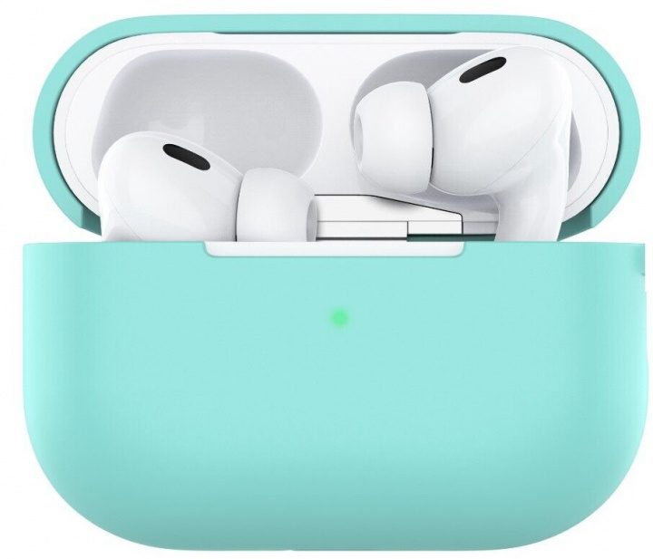 Skyddsfodral i silikon till Apple Airpods Pro, Blå ryhmässä KODINELEKTRONIIKKA / Ääni & Kuva / Kuulokkeet & Tarvikkeet / Tarvikkeet @ TP E-commerce Nordic AB (A20670)