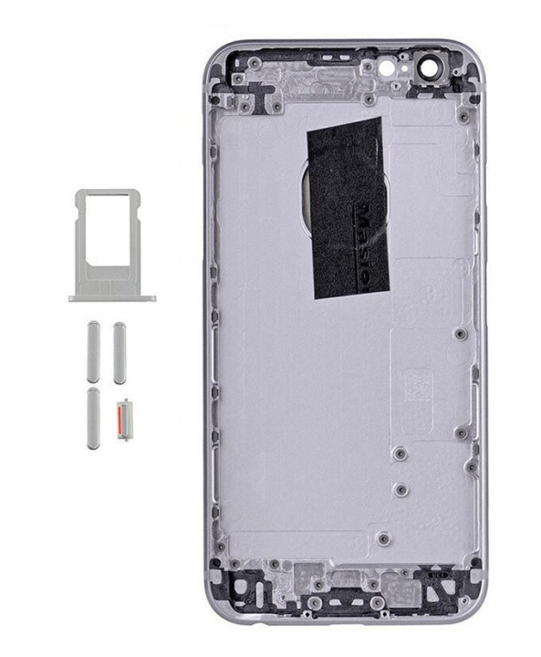 iPhone 6S:n takakuori - Avaruusharmaa ryhmässä ÄLYPUHELIMET JA TABLETIT / Reservdelar @ TP E-commerce Nordic AB (A20683)