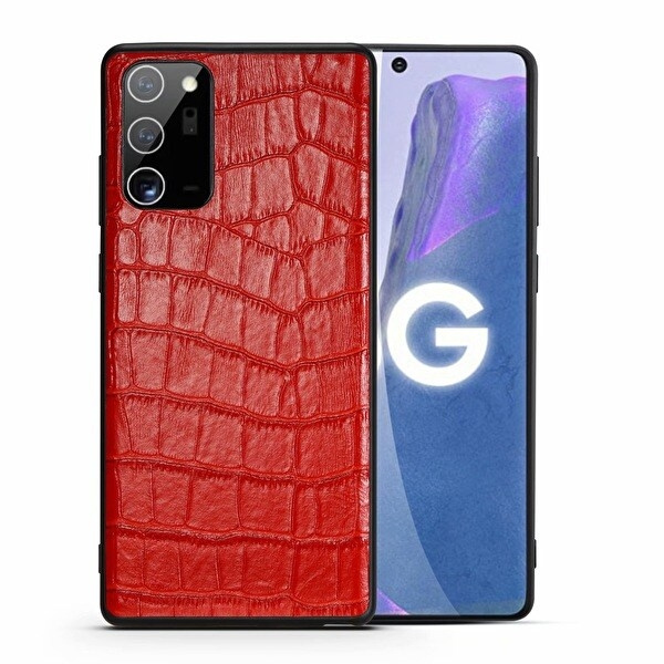 Keinonahkainen kotelo Samsung S21 Plus -puhelimelle ryhmässä ÄLYPUHELIMET JA TABLETIT / Puhelimen suojakotelo / Samsung @ TP E-commerce Nordic AB (A20692)