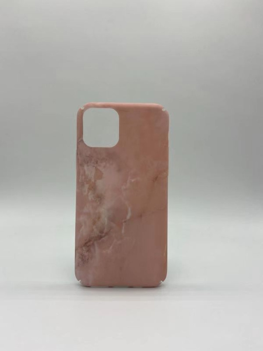 Marmorikotelo, jossa on hiekanvaaleanpunaisia yksityiskohtia iPhone 11 Pro Maxille ryhmässä ÄLYPUHELIMET JA TABLETIT / Puhelimen suojakotelo / Apple / iPhone 11 Pro Max @ TP E-commerce Nordic AB (A20714)