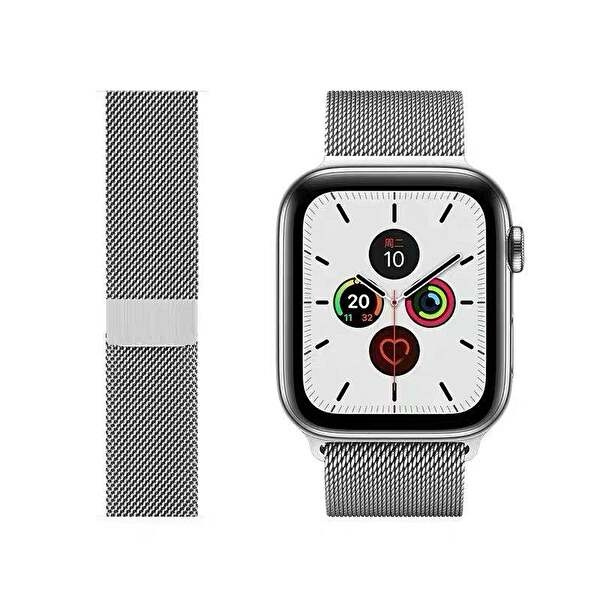 Metallarmband till Apple Watch 38/40mm ryhmässä ÄLYPUHELIMET JA TABLETIT / Urheilu, koti ja vapaa-aika / Apple Watch & tarvikkeet / Tarvikkeet @ TP E-commerce Nordic AB (A20717)
