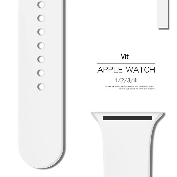Silikonarmband till Apple Watch 40mm ryhmässä ÄLYPUHELIMET JA TABLETIT / Urheilu, koti ja vapaa-aika / Apple Watch & tarvikkeet / Tarvikkeet @ TP E-commerce Nordic AB (A20796)