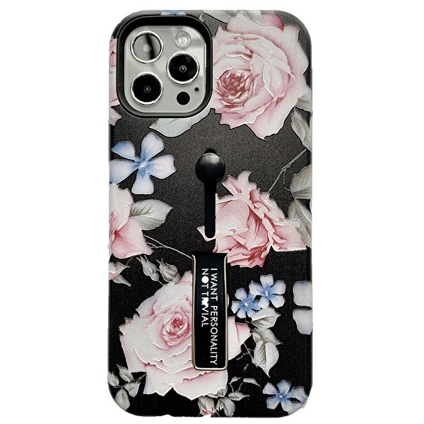 Muotikotelo sormipidikkeellä - iPhone 12 Mini ryhmässä ÄLYPUHELIMET JA TABLETIT / Puhelimen suojakotelo / Apple / iPhone 12 Mini / Kuoret @ TP E-commerce Nordic AB (A20845)