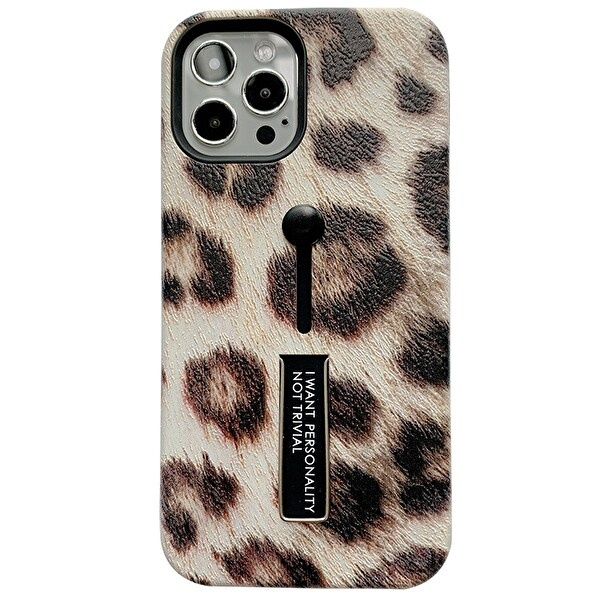 Fashioncase med fingerhållare - iPhone 12 Pro Max, Ljus Leo ryhmässä ÄLYPUHELIMET JA TABLETIT / Puhelimen suojakotelo / Apple / iPhone 12 Pro @ TP E-commerce Nordic AB (A20849)