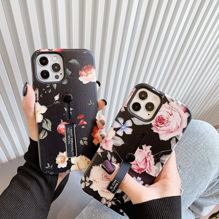 Muotikotelo sormipidikkeellä - iPhone 12 Pro Max ryhmässä ÄLYPUHELIMET JA TABLETIT / Puhelimen suojakotelo / Apple / iPhone 12 Pro @ TP E-commerce Nordic AB (A20851)