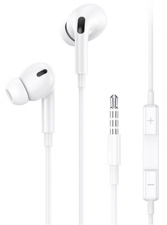 Langalliset Pods Pro 3,5 mm kuulokeliitännällä, valkoinen ryhmässä KODINELEKTRONIIKKA / Ääni & Kuva / Kuulokkeet & Tarvikkeet / Kuulokkeet @ TP E-commerce Nordic AB (A20871)