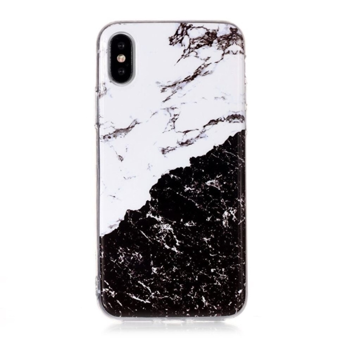 Marmorikotelo iPhone XS/X:lle jaetulla muotoilulla ryhmässä ÄLYPUHELIMET JA TABLETIT / Puhelimen suojakotelo / Apple / iPhone XS Max / Kuoret @ TP E-commerce Nordic AB (A21253)
