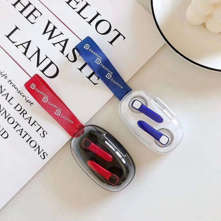 TWS B60 - Langattomat Bluetooth In-Ear kuulokkeet, sininen ryhmässä KODINELEKTRONIIKKA / Ääni & Kuva / Kuulokkeet & Tarvikkeet / Kuulokkeet @ TP E-commerce Nordic AB (A21806)
