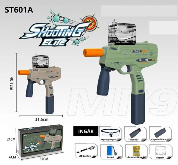 Gel Blaster - MP9 ryhmässä LELUT, TUOTTEET LAPSILLE JA VAUVOILLE / Leikkikalut, Askartelu &Pelit / Toimintapeli @ TP E-commerce Nordic AB (A21909)